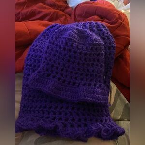 Baby/kids hat and matching mesh skirt